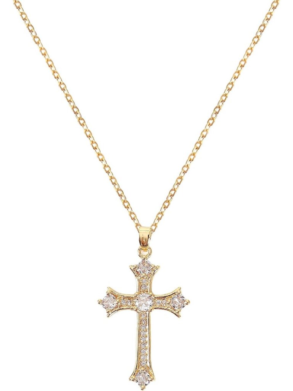 Cross Pendant Necklace for Women Jewelry Gold Cross Necklaces for Women Cross Ne